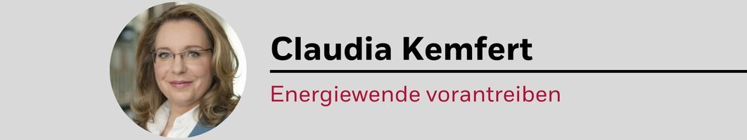 Claudia Kemfert Rednerin Nachhaltigkeit