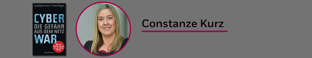 KI Speaker Constanze Kurz