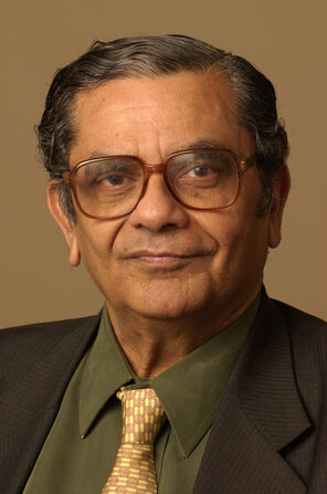 Redner Jagdish N. Bhagwati